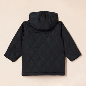 Doudoune matelassée légère pour enfants, style duvet, avec capuche, pour garçons et filles, manteau d'hiver chaud pour l'extérieur - Product Image 3