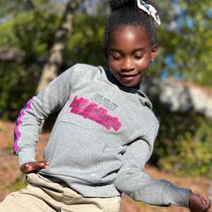 Sudadera con capucha juvenil Jack and Jill gris con estampado You Are The Future, sudadera con capucha elegante para niños, sudadera juvenil para uso informal - Product Image 6