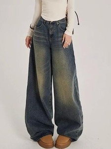 Women's <b>Boot</b> Cut Cotton Denim Jeans-Regular Fit Eco-Friendly Vintage Style - Product Image 3