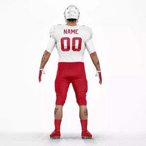 Uniforme Deportivo Transpirable Unisex de Alta Calidad para Fútbol Americano, Jersey de Manga Corta de Talla Grande - Product Image 6