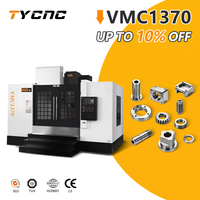 Fournisseur chinois de centre d'usinage vertical VMC1370, machine de fraisage CNC à 3 axes pour l'usinage de précision des métaux