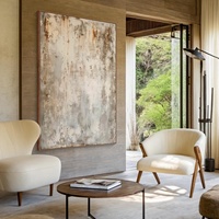 Peintures à l'huile sur toile tendue en gros pour la décoration intérieure, œuvres d'art pour hôtels, art mural moderne, abstrait fait main