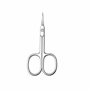 Manicure <b>Scissors</b> Stainless Steel Straight Blade Sharp Tip Round Handle Durable <b>For</b> <b>Nail</b>, eyebrow - Product Image 2