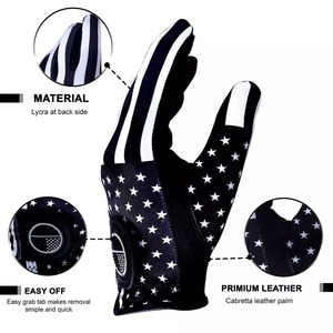 Gants de golf pour hommes en cuir véritable, best-sellers, avec poignées respirantes, élégants pour les activités de plein air et les sports - Product Image 4