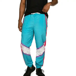 Ensemble de survêtement décontracté deux pièces coupe-vent de haute qualité, respirant, séchage rapide, en nylon, avec fermeture éclair, pour homme, été - Product Image 4