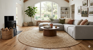 Natural Jute <b>Carpet</b> Handmade Eco Friendly Area Rug for Living Room Bedroom Home Decor - Product Image 6