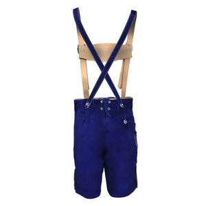 Ensemble de Lederhosen bavarois haut de gamme pour hommes, en cuir de vachette brodé, costume d'Oktoberfest avec OEM - Product Image 6