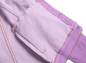 Men's Custom Organic Cotton <b>Denim</b> Jacket with Zipper Closure Down <b>Material</b> Winter Season Comfortable Outerwear Clothing - Product Image 3