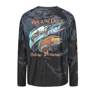 Chemise de pêche très demandée, vêtements de pêche personnalisés par sublimation, haute performance - Product Image 6