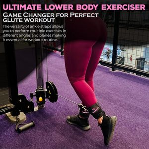 Bandes de Résistance Cheville en Néoprène Antidérapantes Légères pour Entraînement Jambes/Fessiers - Protection Professionnelle pour l'Entraînement - Vente en Gros à Prix Abordable - Product Image 4