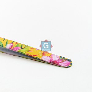 Pinzas de Precisión para Pestañas de Acero Inoxidable de Alta Calidad, Punta Suave, Diseño Curvo, Mango Colorido, Herramienta de Maquillaje para Extensión de Pestañas Postizas - Product Image 6