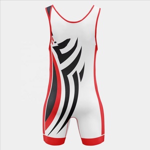 <b>Women</b> Adult Wrestling <b>Singlet</b> Powerlifting One Piece Martial Arts Uniform Custom Print Front 100% Polyester Fitted Sports Body - Product Image 5