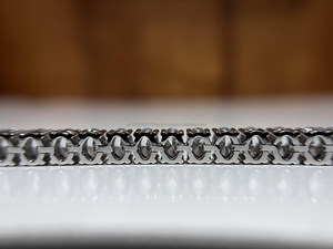 Premium Diamond Look Lab Grown Diamond <b>Bracelet</b> Featuring Perfectly Aligned Round Stones In 925 Sterling Silver - Product Image 5