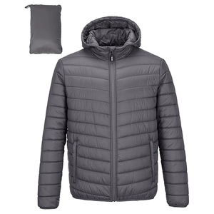 Chaqueta de Invierno con Capucha para Hombre de Alta Calidad, Ligera, Plegable y Aislada, para Otoño, Primavera e Invierno, Directo de Fábrica - Product Image 1