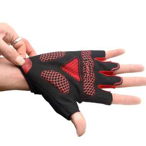 Guantes de Ciclismo de Verano, Medios Dedos, Secado Rápido, Alta Velocidad, Transpirables, Antideslizantes - Product Image 4