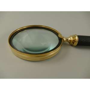 Fournitures de bureau de luxe : Loupe et ouvre-lettre à prise facile, Loupe dorée, Articles nautiques - Product Image 6