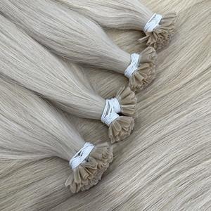 Extensiones de Cabello Humano con Punta en U, Color Rubio, Precio al por Mayor, Cabello Real para Trenzas, Proveedores de Cabello Vietnamita Original - Product Image 5