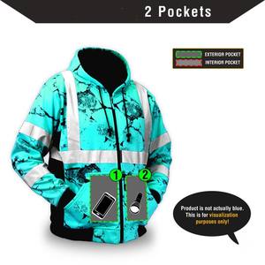 Chaqueta de Seguridad Reflectante de la Mejor Calidad, Tejido Refrigerante, Ropa de Trabajo de Alta Visibilidad para Trabajadores de Saneamiento, Jardinería y Mantenimiento - Product Image 5