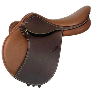 Selle d'équitation anglaise de haute qualité en cuir pour cavaliers professionnels et entraînement équestre - Product Image 2