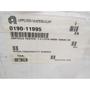 AMAT 0190-11995 เครื่องทำความร้อนแบบแอมพูล, 1.2 ลิตร 600 วัตต์ 120VAC 85 - อุปกรณ์และอะไหล่เซมิคอนดักเตอร์ระดับโลกที่เชื่อถือได้ - Product Image 6