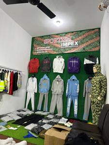 Shorts en jean baggy personnalisés pour hommes, style charpentier à double genou, cargo, déchirés, rétro, surdimensionnés, pour l'été, vente en gros - Product Image 6