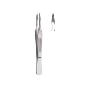 Pince à épiler pour tissu de pansement pince à épiler courbe et droite pince à épiler dentaire de Semken NOUVEAUX outils médicaux - Product Image 5