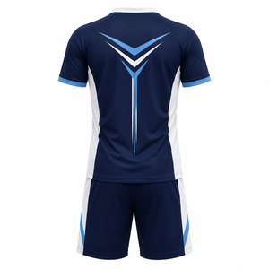 Conjunto de Uniforme Personalizado para Hockey, Fútbol y Fútbol Americano, Transpirable, Sublimado, Jersey y Pantalones Cortos 100% Algodón, Ropa Deportiva de Alto Rendimiento para Campeonato - Product Image 2