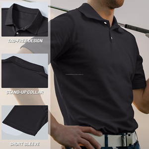 Camisetas Polo para Hombre de Diseño Personalizado de Alta Calidad 2025, Camisetas Polo con Diseño Moderno, Transpirables, Casuales, para Golf - Product Image 2