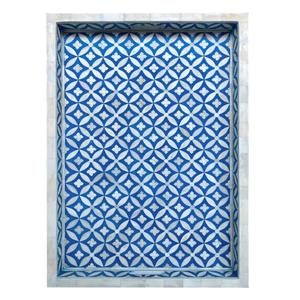 Plateau Feng Shui de Luxe Fait Main Écologique avec Incrustations en Os – Design Décoratif Élégant, Qualité Supérieure pour la Maison et la Cuisine (Idéal pour Servir) - Product Image 2