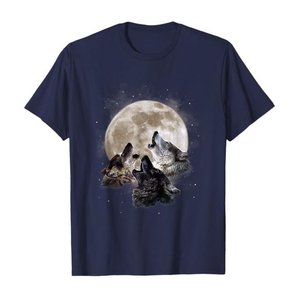 เสื้อยืดลายสัตว์ผ้าโพลีเอสเตอร์สแปนเด็กซ์ถักน้ำหนัก 180 กรัมสำหรับผู้ชาย - Product Image 4