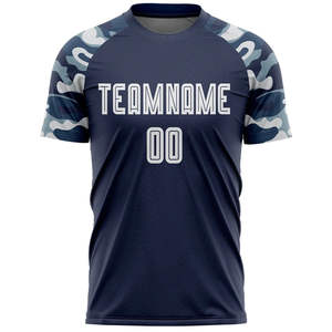 Camiseta de fútbol de última generación de secado rápido 100% poliéster, camiseta de fútbol con estampado digital, camisetas de fútbol americano. - Product Image 1