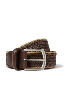 Ceinture en toile de luxe avec boucle en métal brossé de Divine International - Product Image 5