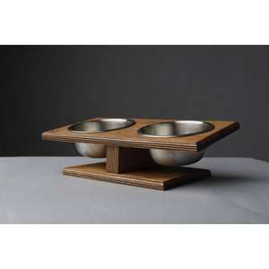 Tazón de Madera Natural Ecológico y Duradero para Perros, para Comida y Agua, Producto Promocional para Mascotas - Product Image 6