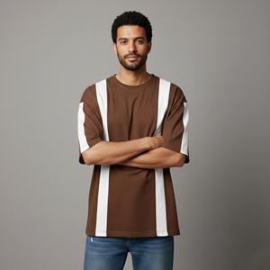 T-shirt pour homme le plus vendu, 100% coton, taille personnalisée, nouvelle mode, manches courtes, vêtements d'été avec impression numérique, t-shirt pour homme - Product Image 3