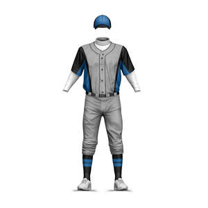 Professional Custom Manufacturing Baseball Uniform Unisex American Fully Sublimation 100% Polyester Breathable Quick Baseball - Product Image 6