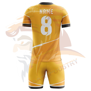 Vente flash - Ensemble d'uniformes de football en sublimation, en polyester, comprenant un maillot et un short, ensemble d'uniformes d'entraînement de football - Product Image 3