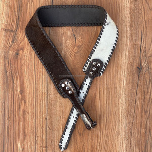 เข็มขัดหัวเข็มขัดโลหะผสมหนังวัวมือสไตล์คาวบอยตะวันตกวินเทจทำด้วยมือเข็มขัดหนังแท้ลายดอกไม้สำหรับทุกเพศ - Product Image 2