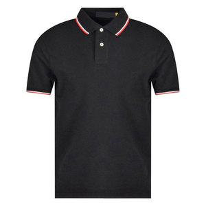 เสื้อโปโลชาย 100% ผ้าฝ้าย รับทำโลโก้ OEM ไซส์ใหญ่ สีพื้น แขนสั้น เสื้อยืดฤดูร้อน - Product Image 1