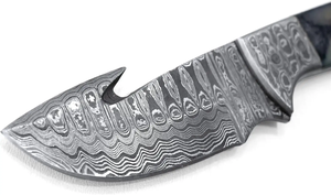 Customizable Stainless Steel Hunting <b>Knife</b> with Comfortable Handmade Curved Skinner <b>Knife</b> with <b>Bone</b> <b>Handle</b> & Leather Sheath - Product Image 3
