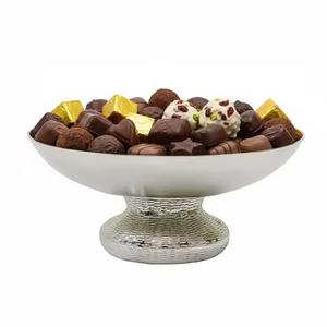 Bol à chocolat en métal, bol à bonbons en acier inoxydable pour servir des fruits secs et des collations - Product Image 6