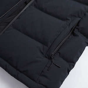 เสื้อแจ็คเก็ตพัฟเฟอร์มีฮู้ดพร้อมโลโก้สั่งทำสำหรับผู้ชาย คุณภาพสูง กันลม กันหนาว ดีไซน์ล่าสุด พร้อมโลโก้ใหม่ที่ปรับแต่งได้ - Product Image 4