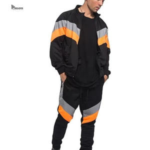 Conjunto Deportivo de Algodón, Cómodo, Estilo Urbano, Costuras Resistentes, Traje Deportivo Informal, Venta al Por Mayor - Product Image 3