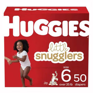 Couches Huggies Diapers Plus Taille 5, paquet de 162 couches pour bébé - Product Image 1
