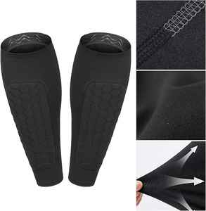 Espinilleras de Fútbol Ligeras de Poliéster con Logotipo Personalizado, Protectores de Piernas para Entrenamiento de Fútbol Juvenil y Adulto, Equipo Deportivo - Product Image 3