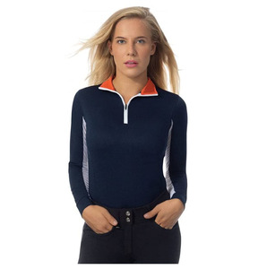 Camiseta de equitación transpirable de secado rápido para mujer, ideal para competición, proveedor mayorista - Product Image 5