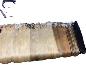 Extensiones de cabello humano Remy Virgen sin procesar 100 de alta calidad con hermosos colores - Product Image 3