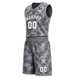 2026 New Arrival Custom Basketball Jersey Set for Men Team Name Number Printed Quick Dry Breathable Sports Uniform <b>Plus</b> <b>Size</b> - Product Image 2
