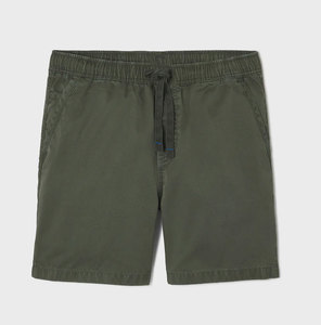 Men's Plus Size Solid Color Bermuda Shorts With <b>Drawstring</b> Waist And Pockets Casual Woven Style Mid Rise Fit - Product Image 1