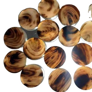 Boutons en corne de buffle 100% naturels et écologiques, faits à la main, qualité supérieure, bruts, pour vêtements modernes - Product Image 1