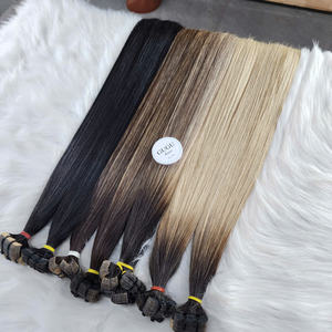 Luxury Super Double Drawn Bone Straight Tape In Customized Color Raw <b>Hair</b> <b>Extensions</b> Manufacturer's Raw Vietnamese <b>Hair</b> - Product Image 5